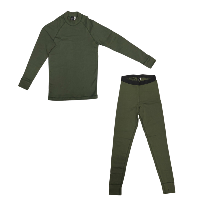 Komplet bielizny termoaktywnej Polandex zielony